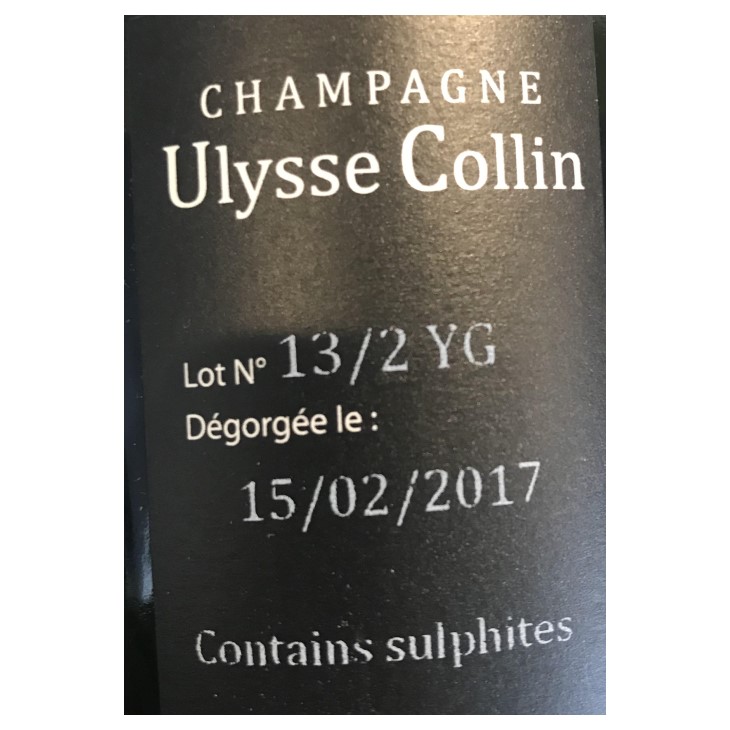 ユリス・コラン　エクストラ・ブリュット　ブラン・ド・ノワール　レ・マイヨン-Blanc de Noirs Extra Brut les Maillons