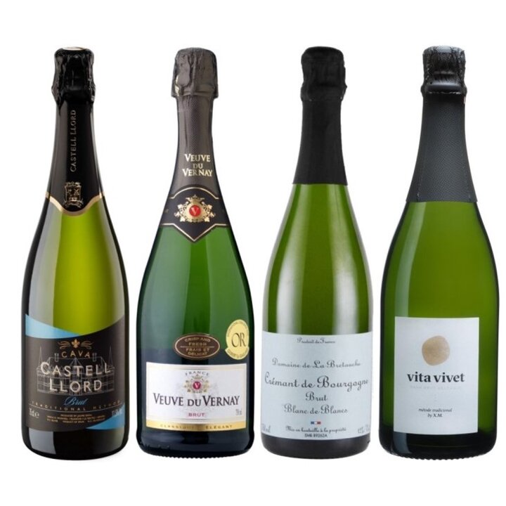 【再入荷！】リーズナブルで高品質！超コスパ泡4本セット-Sparkling Wine 4-bottle Set