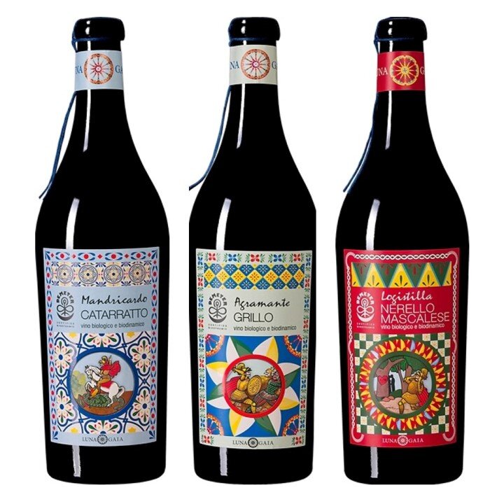 最強コスパ！シチリア島の魅力を探るルナガイア3本セット＜初夏におすすめ＞-Sicilian wine 3-bottle Set