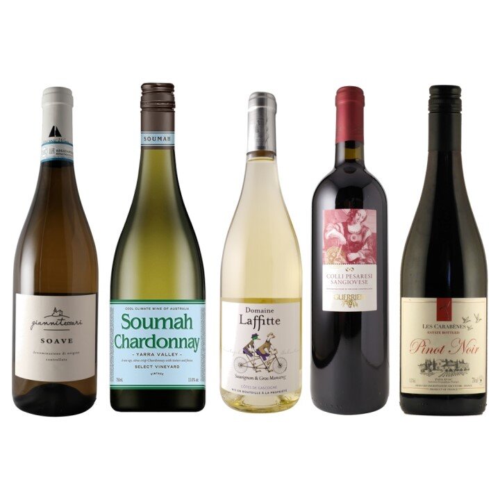 店長おすすめワインセットvol.1 　厳選！最高の日常家飲みワイン編5本セット